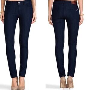 NWT DL1961 Amanda Skinny Jeans Women’s Size 25 Dark Navy Blue Modal Blend